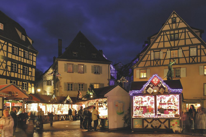 3 dagen kerstmarkt Colmar (eind november-eind december)